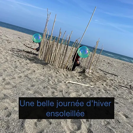 Appartamento T3 Chauffé Proche Du Marché De Noël De Barcares *